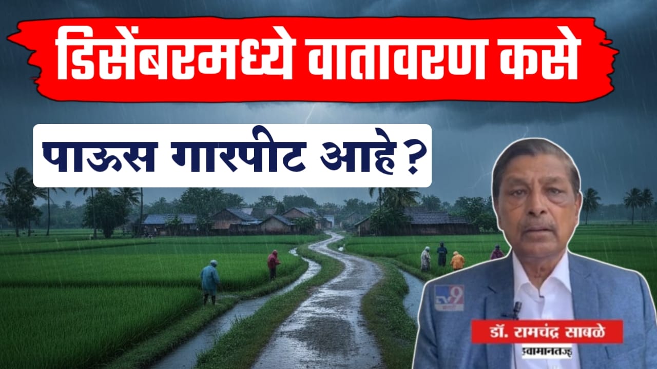 रामचंद्र साबळे हवामान अंदाज